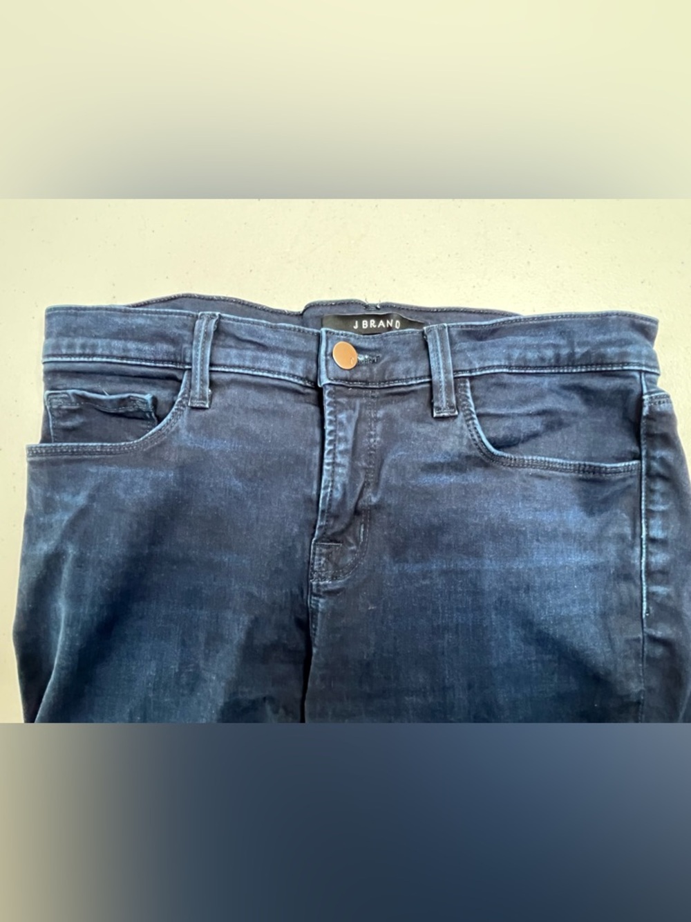J Brand Women's Navy Skinny Jeans - Picture 7 of 12